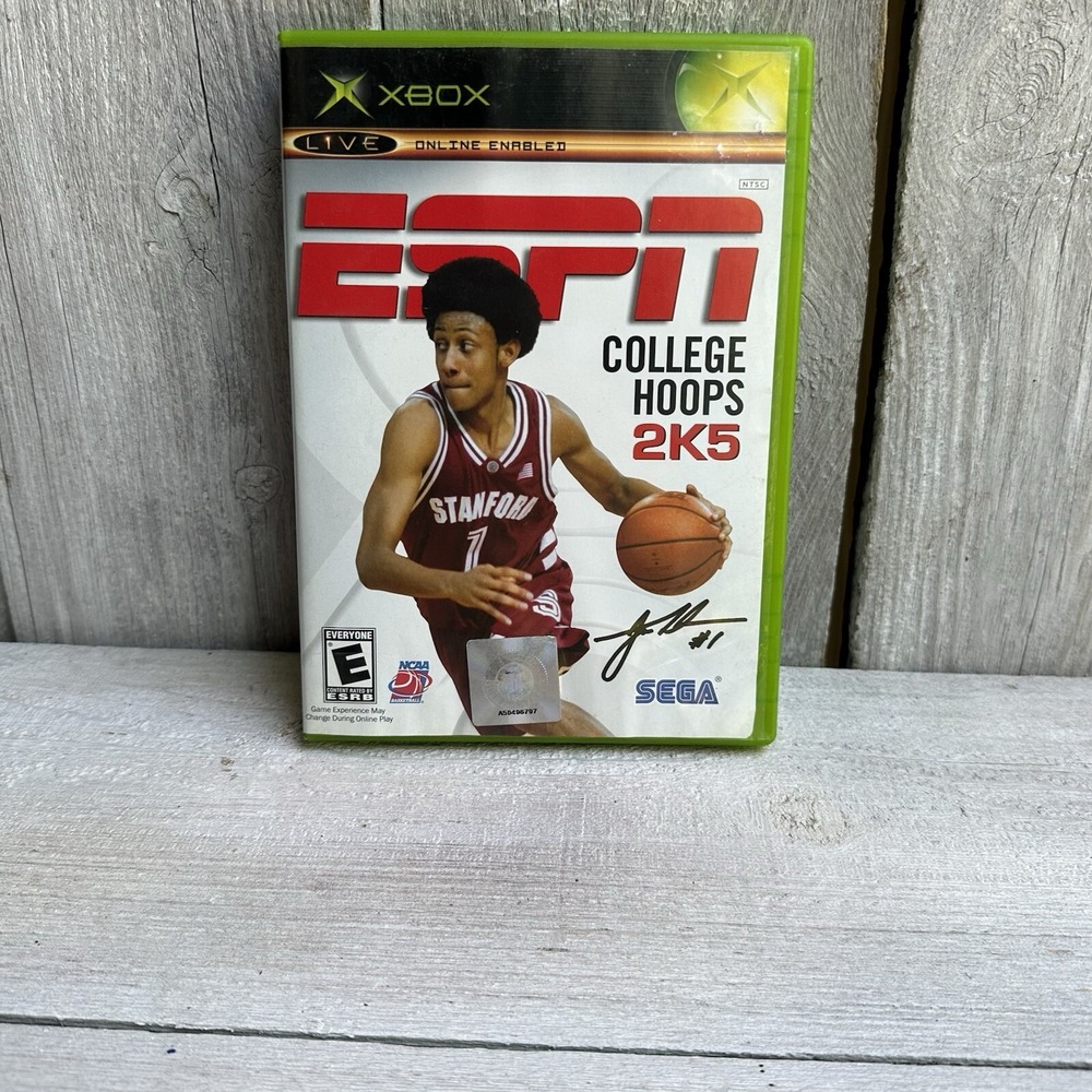 Microsoft XBOX ESPN College Hoops‎ 2K5 SEGA (2004) Tested-Works